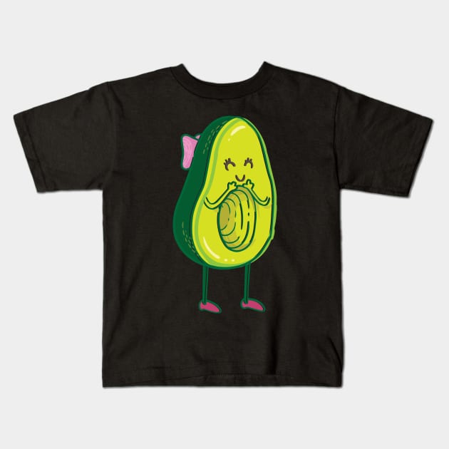Avocado Wedding Proposal Marriage Part 2 Kids T-Shirt by Shirtbubble